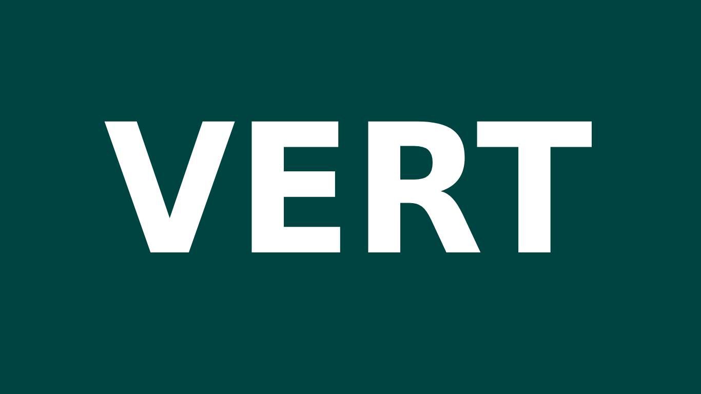 Fond vert avec le mot &laquo; vert &raquo; en blanc.
